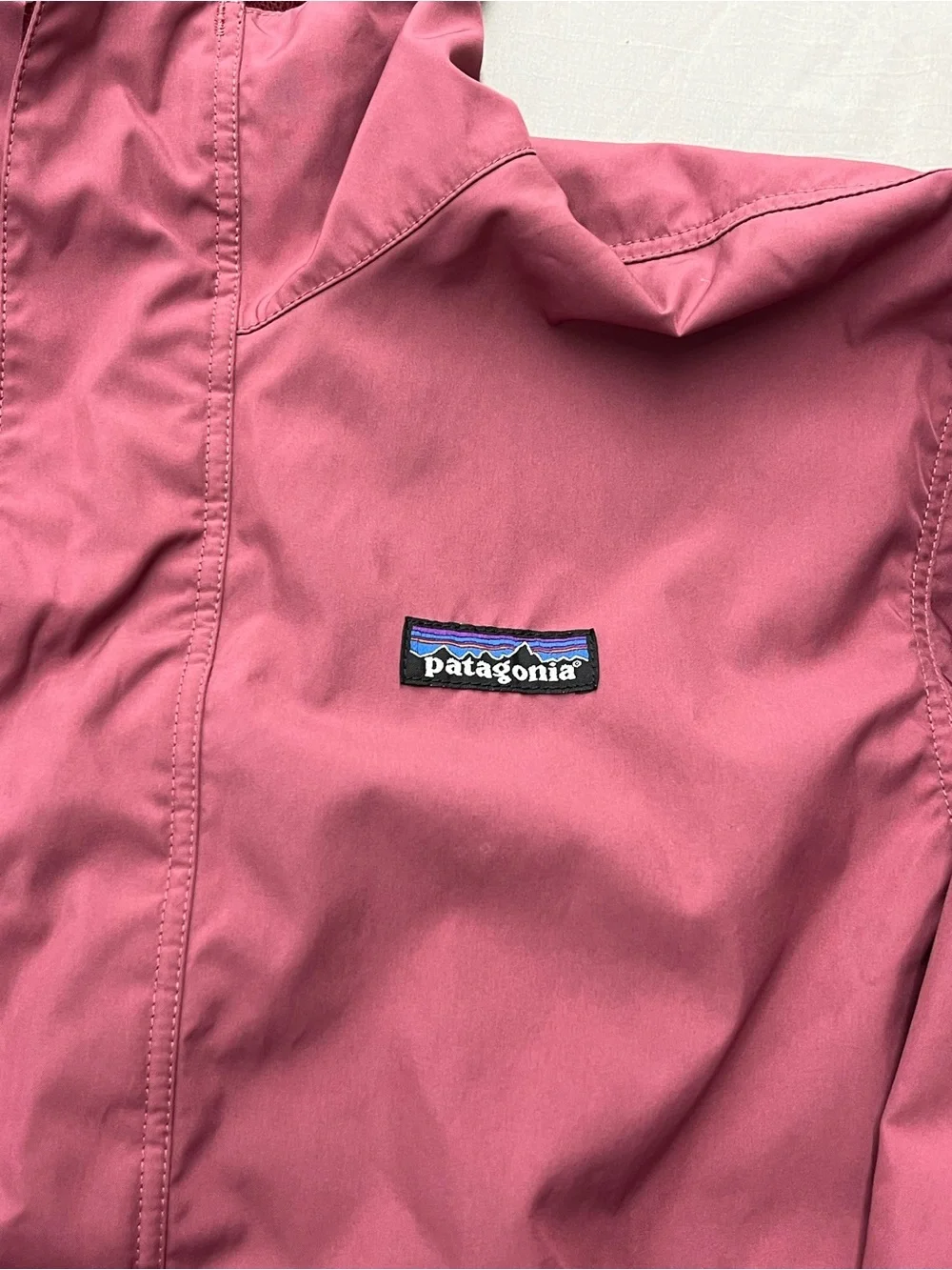 Patagonia Kids Hooded Rain Jacket Shell Kids Size 5-6